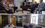 دیدار با فرمانده نیروی انتظامی مبارکه و دیزیچه به مناسبت هفته نیروی انتظامی