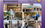 بازدید مدیریت شرکت سیمان سپاهان از تکمیل پروژه ساخت مسجد جامع دیزیچه