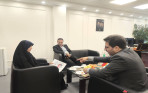 دیدار نماینده مردم مبارکه با مدیرعامل سیمان سپاهان با محوریت مسائل و چالش‌های تولید